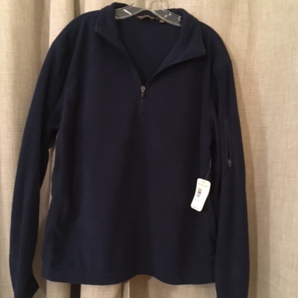 Great Northwest Fleece Jacket, 1/4 Zip, Dark Blue, Size Large, NWT - Picture 14 of 14